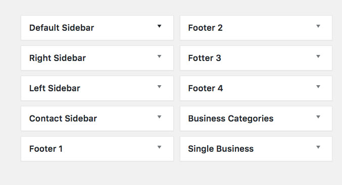 footer_sidebars