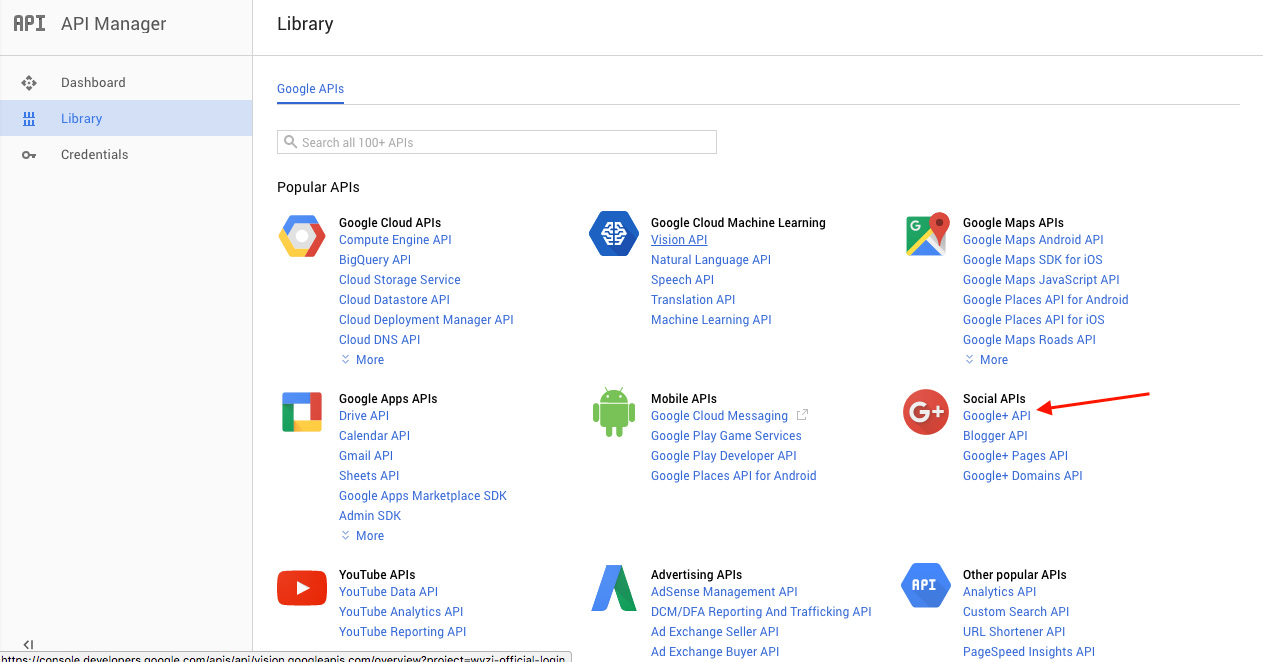 google-plus-api-enable