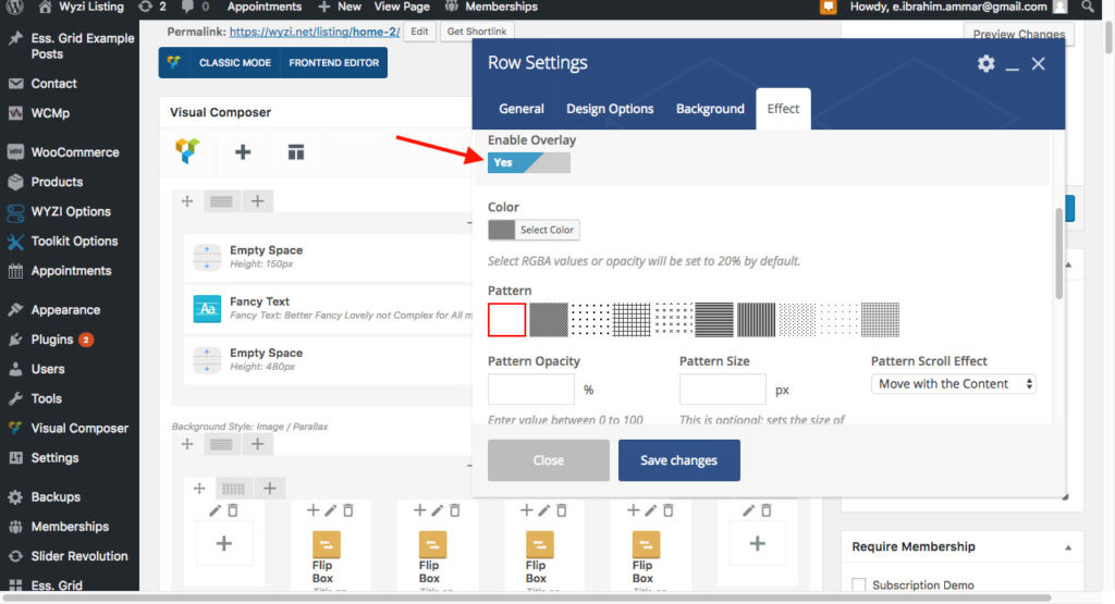 Create Moving Banner on Home Screen WYZI Documentation